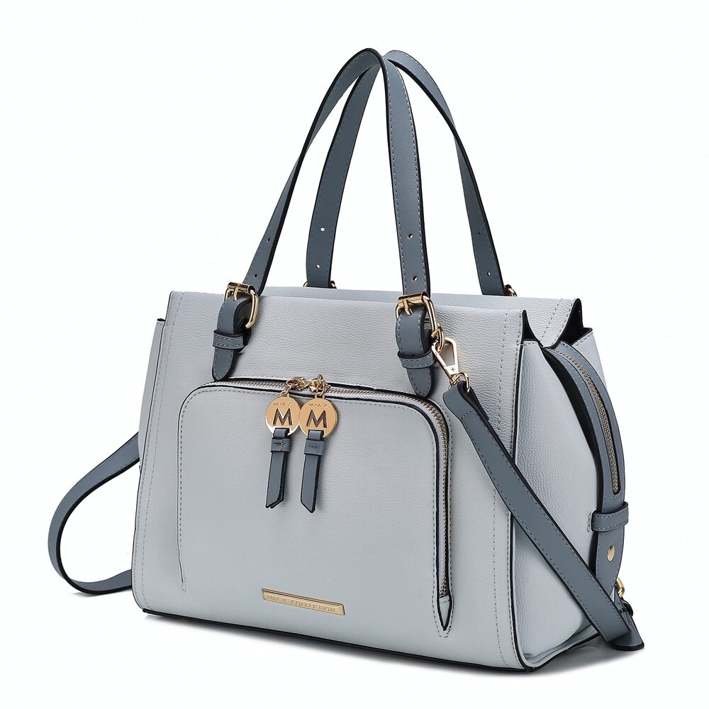 6268 MKF Shoulder Bag – PU Leather Crossbody Satchel Handbag Purse – Lady